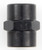 Fragola 491001-BL Fitting, Adapter, Straight, 1/8 in NPT Female to 1/8 in NPT Female, Aluminum, Black Anodized, Each