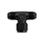 Fragola 498206-BL Fitting, Adapter Tee, 12 AN Male x 12 AN Male x 12 AN Female Swivel, Aluminum, Black Anodized, Each