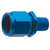 Fragola 499307 Fitting, Adapter, Straight, 8 AN Female to 1/4 in NPT Male, Swivel, Aluminum, Blue Anodized, Each