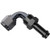 Fragola 759008-BL Fitting, Hose End, EZ Street, 90 Degree, 8 AN Hose Barb to 8 AN Female, Aluminum, Black Anodized, Each