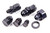 Fragola 900556-BL Fitting, Adapter, Straight, 6 through 10 AN Male to 1-1/16 in Female Pipe Thread, Aluminum, Black Anodized, Kit
