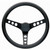 Grant 334 Steering Wheel, Performance, 11-1/2 in Diameter, 3-3/4 in Dish, 3-Spoke, Black Foam Grip, Steel, Black Paint, Each