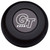 Grant 5897 Horn Button, Black / White Grant GT Logo, Steel, Black Paint, Grant Classic / Challenger Series Wheels, Each