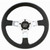 Grant 771 Steering Wheel, Formula GT, 13 in Diameter, 3 in Dish, 3-Spoke, Black Vinyl Grip, Aluminum, Polished, Each