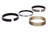 Hastings 2M139040 Piston Rings, 4.040 in Bore, Drop In, 5/64 x 5/64 x 3/16 in Thick, Standard Tension, Steel, Plasma Moly, 8-Cylinder, Kit