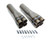 Hedman 14047 Collector, Husler, Slip-On, 4 x 2 in Primary Tubes, 3-1/2 in Outlet, 10 in Long, Steel, Natural, Pair