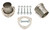 Hedman 22115 Collector Reducer, 3 in Inlet to 2-1/2 in OD Outlet, 3-Bolt Ball and Socket Flange, Hardware Included, Steel, Natural, Pair