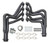 Hedman 68190 Headers, Street, 1-3/4 in Primary, 3 in Collector, Steel, Black Paint, Big Block Chevy, GM A-Body / B-Body / F-Body / X-Body 1964-75, Pair