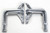 Hedman 68308 Headers, Elite Ultra-Duty, 1-5/8 in Primary, 3 in Collector, Steel, Metallic Ceramic, Small Block Chevy, Chevy Corvette 1963-82, Pair