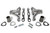 Hedman 68366 Headers, Block Hugger, 1-1/2 in Primary, 2-1/2 in Collector, Steel, Metallic Ceramic, Small Block Chevy, Street Rod 1923-49, Pair