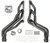 Hedman 69446 Headers, Street, 1-5/8 in Primary, 3 in Collector, Steel, Metallic Ceramic, Small Block Chevy, GM Fullsize Truck 1988-95, Pair