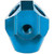 Aeroquip FCM2178 Y Block, 3/8 in. NPT Female to Dual 1/4 in. NPT Female, Aluminum, Blue