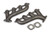 Hooker 8501HKR Exhaust Manifold, LS Cast Iron, Ductile Iron, Natural, GM LS-Series 1998-2012, Pair