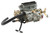 Holley 0-4670 Carburetor, OEM Muscle Car, 2-Barrel, 350 CFM, Holley Flange, Remote Choke, Single Inlet, Chromate, Six Pack Center Carb, Each