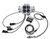Holley 550-841 Fuel Injection, Sniper EFI, Throttle Body, Dominator Flange, Touchscreen, Aluminum, Silver, Kit-4
