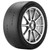 Hoosier 17314DR2 Tire, D.O.T. Drag Radial, P235 / 60R-15, Radial, White Letter Sidewall, Each