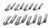 Howards Racing Components 91166 Lifter, Retro-Fit Street, Hydraulic Roller, 0.842 in OD, Link Bar, GM LS-Series, Set of 16