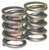 Howards Racing Components 98411 Valve Spring, Single Spring / Damper, 210 lb/in Spring Rate, 1.050 in Coil Bind, 1.437 in OD, Set of 16