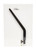 Hurst 53853HST Shifter Stick, Single Bend, 12.5 in, 3/8-16 in Thread, 6-1/2 in Set-Back, Hardware Included, Aluminum, Black Anodized, Universal, Each