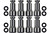 Ict Billet 551348 Fuel Injector Spacer, Billet Aluminum, Natural, GM LS-Series, Set of 8
