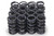 Isky Cams 4005 Valve Spring, Dual Spring, 250 lb/in Spring Rate, 0.960 in Coil Bind, 1.240 in OD, Set of 16