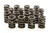 Isky Cams 9365SP Valve Spring, SP-Series, Dual Spring / Damper, 460 lb/in Spring Rate, 1.170 in Coil Bind, 1.550 in OD, Set of 16