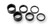 Joes Racing Products 25591 Hub Spacer Kit, Kart, 1/8 in Thick, 1/4 in Thick, 1/2 in Thick, Set of 6