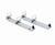 Lakewood 20470 Traction Bars, Bolt-On, 28 in Long, Steel, Chrome, Universal, Kit