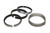 Mahle Original/Clevite 315-0032.045 Piston Rings, MAHLE Original, 4.165 in Bore, File Fit, 1/16 x 1/16 x 3/16 in Thick, Standard Tension, Steel, Plasma Moly, 8-Cylinder, Kit