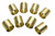 Manley 42302-8 Wrist Pin Bushings, 0.865 in. ID, 0.992 in. OD, 0.935 in. Long, Bronze, Set of 8