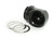 Meziere WN2090S Adapter Fitting, Water Neck, 90 Degree, 20 AN ORB to 20 AN Female, Aluminum, Black Anodized, Each