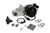 Meziere WP330N Water Pump, Electric, Street Style, 1-1/4 in Hose Barb Outlet, Gaskets / Hardware / Wiring Included, Aluminum, Natural, LS3, GM LS-Series, Chevy Corvette 2010-13, Kit
