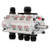 Peterson Fluid 410625 Oil Pump, R4, Dry Sump, 3 Stage, 1.200 in Pressure, Standard Volume, Passenger Side, Universal, Each