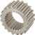 Peterson Fluid 06-1219 Crankshaft Pulley, HTD, 19 Tooth, 1 in Wide, 8 mm Pitch, Spline Drive, Aluminum, Gray Anodized, Universal, Each