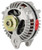 Powermaster 7018 Alternator, Chrysler Original Look, Early Roundback, 95 amp, 12V, Single V-Belt Pulley, Aluminum Case, Natural, Mopar, Each