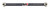 QA1 JJ-11222 Drive Shaft, Dirt Late Model, 38.5 in Long, 2.25 in OD, 1310 U-Joints, Carbon Fiber, Universal, Each