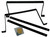 Rci 7512A Fuel Cell Mount, 9 in Wide x 12 in Tall, Steel, Black Primer, RCI 15 gal Aluminum Cell, Kit