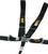 Rci 9210D Harness, 5 Point, Latch and Link, SFI 16.1, Pull Down Adjust, Bolt-On / Wrap Around, Individual Harness, Black, Kit