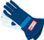 RJS Safety 600020306 Driving Gloves, SFI 3.3/1, Single Layer, Nomex / Leather, Blue, X-Large, Pair