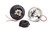 Racing Power Co-Packaged R7400 Headlight, 5-3/4 in OD, H4 Bulb, Amber Turn Signal Bulb, Glass / Plastic, Universal, Pair