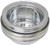 Racing Power Co-Packaged R8972 Crankshaft Pulley, V-Belt, 3 Groove, 6.750 in Diameter, Steel, Chrome, Smog Pump, Small Block Ford, Each