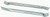 Racing Power Co-Packaged R9176 Radiator Support Bar, Steel, Chrome, GM F-Body 1970-81, Pair