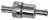Racing Power Co-Packaged R9407 Fuel Filter, In-Line, Sintered Bronze Mesh, 3/8 in Hose Barb Inlet / Outlet, Aluminum, Chrome, Each