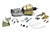 Right Stuff Detailing G81310572 Master Cylinder and Booster, 1 in Bore, Dual Integral Reservoir, 8 in OD, Single Diaphragm, Steel, Cadmium, GM, Various Applications, Kit