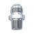 Russell 670031 Fitting, Adapter, Straight, 10 AN Male to 3/8 in NPT Male, Aluminum, Nickel Anodized, Each