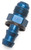Russell 670310 Fitting, Hose End, Twist-Lok, Straight, 1/2 in Hose Barb to 8 AN Male, Aluminum, Blue Anodized, Each