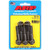 ARP 662-1006 Bolts, M10 x 1.5 Hex, Chromoly, Black, RH Thread, Set of 5