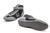 Simpson Safety MT110BK Driving Shoe, Fusion, Mid-Top, SFI 3.3/5, Suede Outer, Nomex Inner, Black / Gray, Size 11, Pair