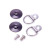 Simpson Safety SFIDRK Helmet D-Ring Kit, Replacement Head and Neck Support Systems, Kit