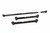 Umi Performance 201529-B Rear Suspension Kit, Tubular, Panhard Bar / Lower Trailing Arm, Adjustable Panhard Bar, Steel, Black Powder Coat, GM F-Body 1982-2002, Kit